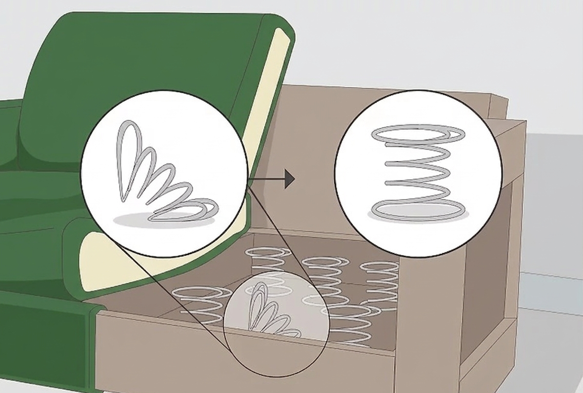 Как починить диван своими руками