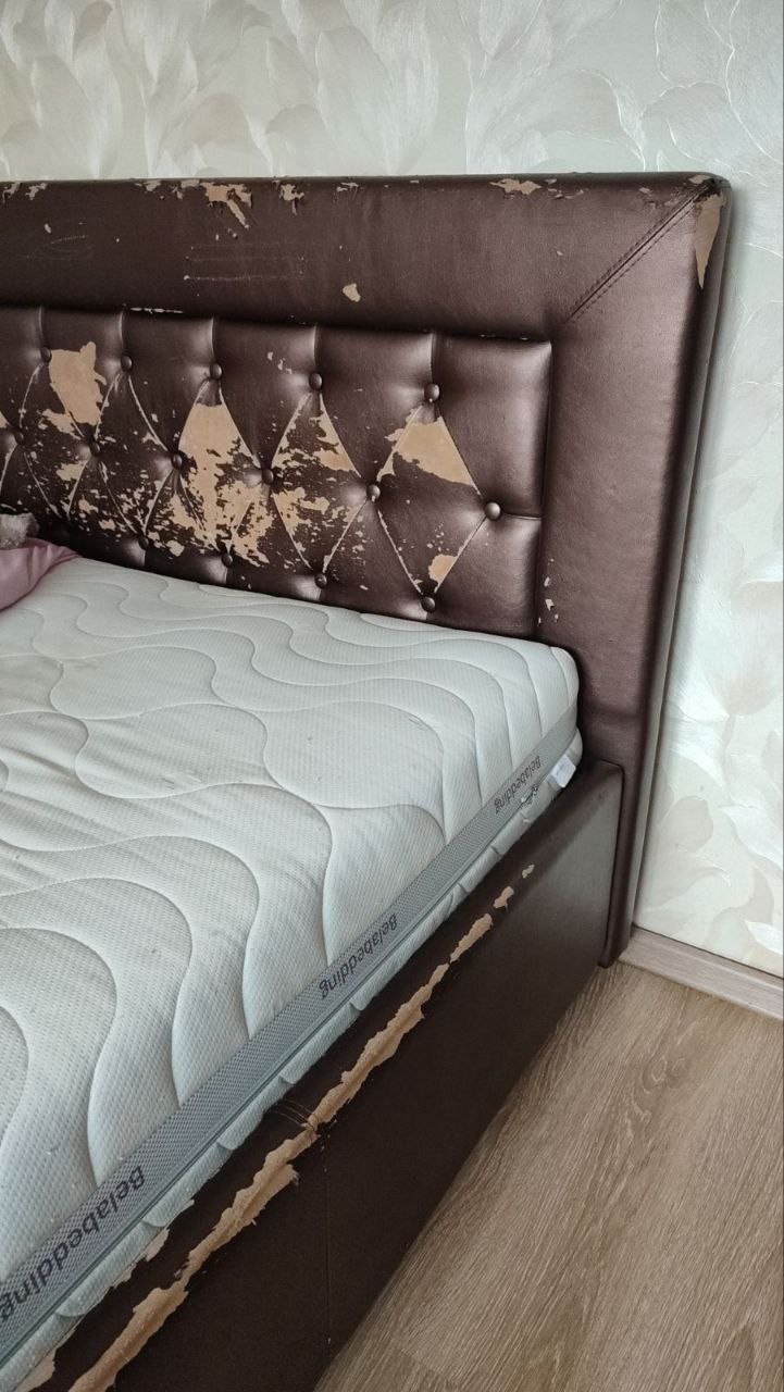 Перетяжка изголовий кровати 