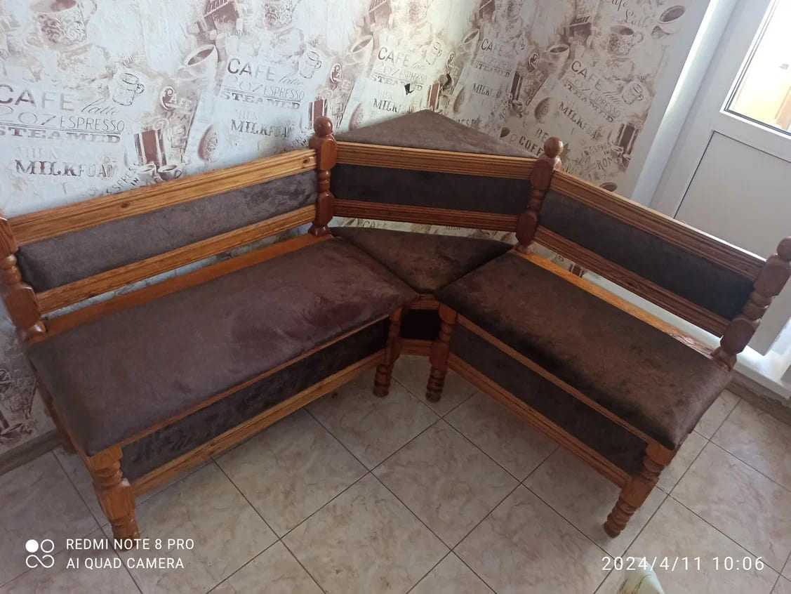 Перетяжка кухонных уголков в Гродно